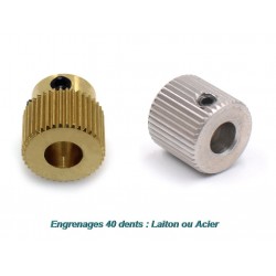 Engrenage pour extrudeur MK7/MK8 / 40 dents