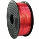 Bobine 1kg PLA Rouge (effet soie) - 1.75mm