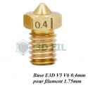 Buse laiton 0.4mm / E3D V5 V6