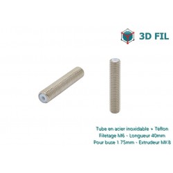 1 Mètre de tube PTFE bleu extrudé pour imprimante 3D, pièces pour RepRap  J-head, Hotend, Bowden, extrudeuse de 1,75 mm, tuyaux de 2x4mm - AliExpress