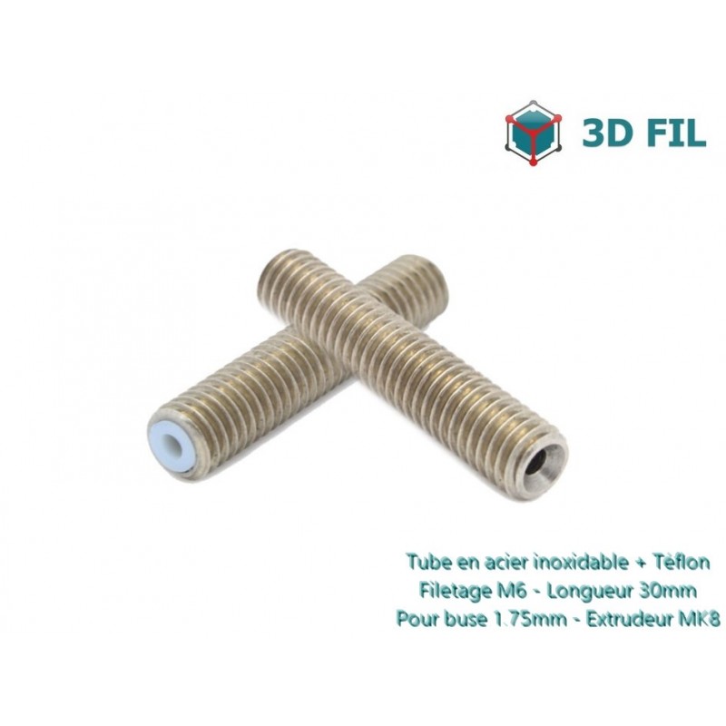 Buse laiton MK7 / MK8 0.4mm / filament 1.75mm / Envoi sous 24H / 3DFIL