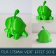 Bobine 1kg PLA Vert (effet soie) - 1.75mm