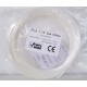 Bobine 1kg PLA Blanc (effet soie) - 1.75mm