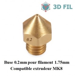 Buse laiton 0.2mm / MK7 MK8