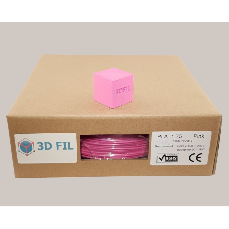 Bobine 1kg PLA Rose - 1.75mm -  - Filament PLA pas cher