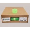 Bobine 1kg PLA Vert (effet soie) - 1.75mm