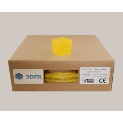 Bobine 1kg PLA Jaune foncé - 1.75mm